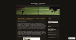 Desktop Screenshot of antroparq.wordpress.com