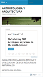 Mobile Screenshot of antroparq.wordpress.com