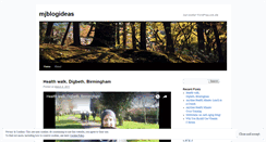 Desktop Screenshot of mjblogideas.wordpress.com
