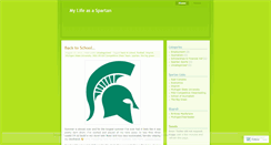 Desktop Screenshot of mylifeasaspartan.wordpress.com