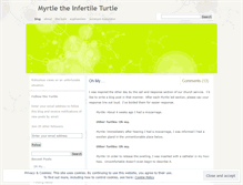 Tablet Screenshot of myrtletheinfertileturtle.wordpress.com