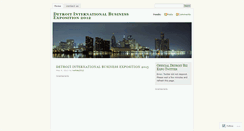 Desktop Screenshot of detroitbizexpo11.wordpress.com