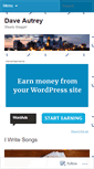 Mobile Screenshot of daveautrey.wordpress.com