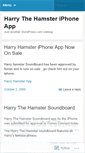 Mobile Screenshot of harryhamster.wordpress.com