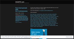 Desktop Screenshot of gigarte.wordpress.com