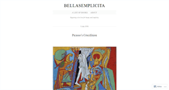 Desktop Screenshot of bellasemplicita.wordpress.com