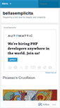 Mobile Screenshot of bellasemplicita.wordpress.com