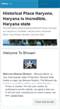 Mobile Screenshot of historicalplaceharyana.wordpress.com