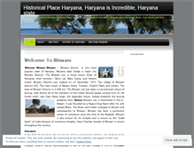 Tablet Screenshot of historicalplaceharyana.wordpress.com