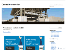 Tablet Screenshot of centralconnection.wordpress.com