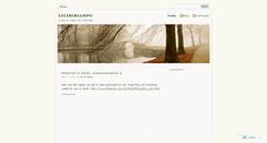 Desktop Screenshot of lelimiriampo.wordpress.com