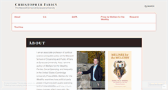 Desktop Screenshot of faricy.wordpress.com