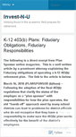 Mobile Screenshot of investnu.wordpress.com