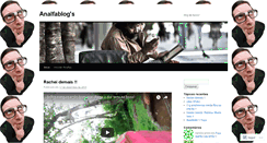 Desktop Screenshot of analfablog.wordpress.com