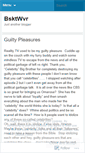 Mobile Screenshot of bsktwvr.wordpress.com