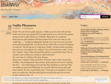 Tablet Screenshot of bsktwvr.wordpress.com