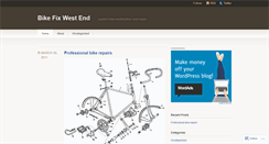 Desktop Screenshot of bikefixwestend.wordpress.com