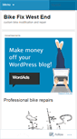 Mobile Screenshot of bikefixwestend.wordpress.com
