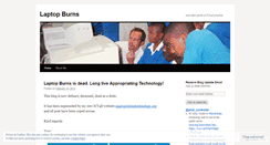 Desktop Screenshot of laptopburns.wordpress.com