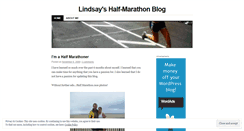 Desktop Screenshot of lindsayshalfmarathon.wordpress.com