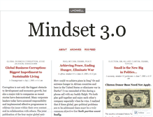 Tablet Screenshot of mindset30.wordpress.com