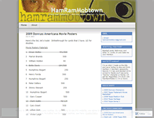 Tablet Screenshot of hamrammobtown.wordpress.com