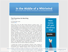 Tablet Screenshot of inthemiddleofthewhirlwind.wordpress.com