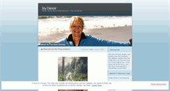 Desktop Screenshot of joydancer.wordpress.com