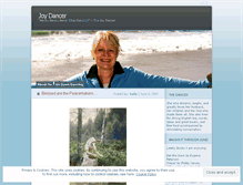 Tablet Screenshot of joydancer.wordpress.com