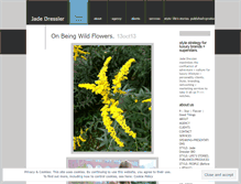 Tablet Screenshot of jadedressler.wordpress.com
