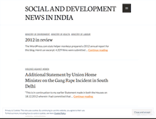 Tablet Screenshot of equalityindia.wordpress.com