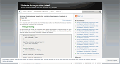 Desktop Screenshot of parasitovirtual.wordpress.com