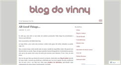 Desktop Screenshot of blogdovinny.wordpress.com