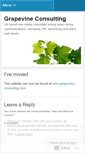 Mobile Screenshot of grapevineconsulting.wordpress.com