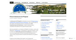 Desktop Screenshot of congresodesenderos.wordpress.com