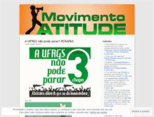 Tablet Screenshot of movimentoatitude.wordpress.com
