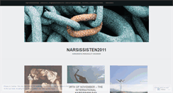 Desktop Screenshot of narsissisten2011.wordpress.com