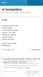 Mobile Screenshot of mosquitero.wordpress.com