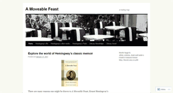 Desktop Screenshot of amoveablefeastreadingmap.wordpress.com