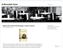 Tablet Screenshot of amoveablefeastreadingmap.wordpress.com