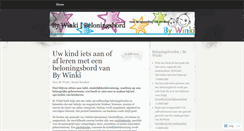 Desktop Screenshot of beloningsbord.wordpress.com