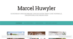 Desktop Screenshot of marcelhuwyler.wordpress.com