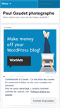 Mobile Screenshot of paulgaudetphotographe.wordpress.com