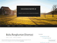 Tablet Screenshot of hasanahworld.wordpress.com
