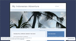 Desktop Screenshot of myindonesianadventure.wordpress.com