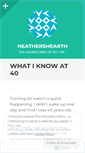 Mobile Screenshot of heathershearth.wordpress.com