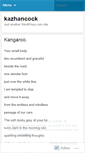Mobile Screenshot of kazhancock.wordpress.com