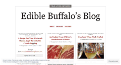 Desktop Screenshot of ediblebuffalo.wordpress.com