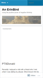 Mobile Screenshot of anerinbird.wordpress.com