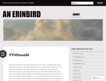 Tablet Screenshot of anerinbird.wordpress.com
